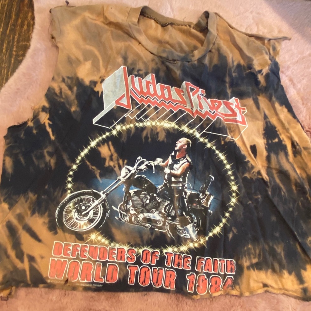 Judas Priest thrifted tee shirt